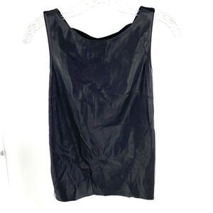 Bailey 44 Faux Leather Black Tank XS